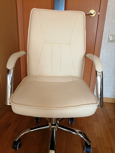 Компьютерное кресло Nadir белое фото покупателя 6