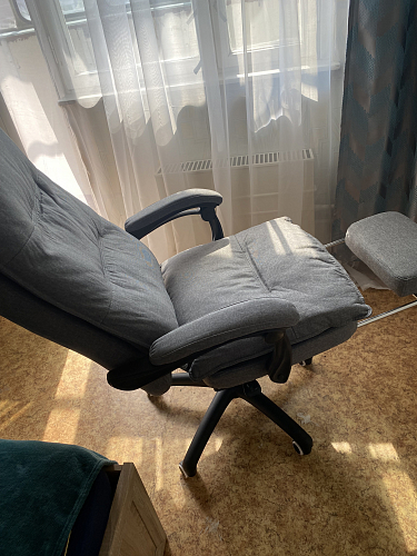 Компьютерное кресло Rapid голубое фото покупателя 178