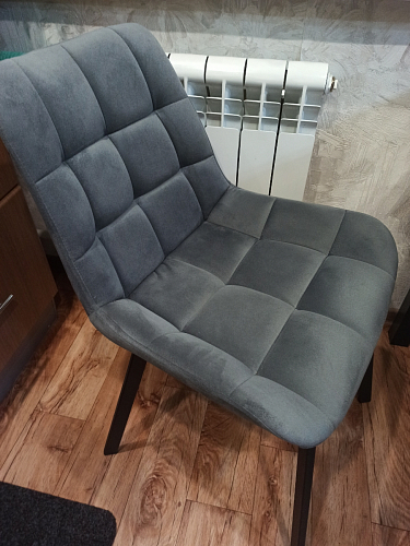 Стул на металлокаркасе Челси бирюзовый / черный фото покупателя 168