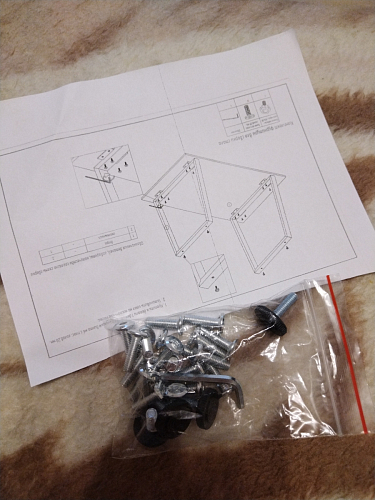 Деревянный стол Лота Лофт 120x75 дуб крафт табачный / черный матовый фото покупателя 527