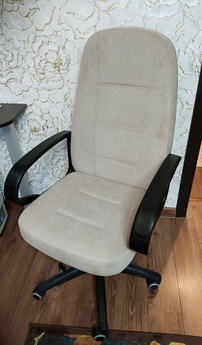 Компьютерное кресло СН747 серое фото покупателя 3