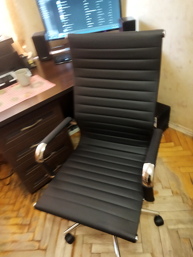 Компьютерное кресло Reus black фото покупателя 11