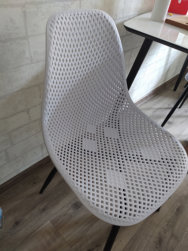 Стул на металлокаркасе Vero белый фото покупателя 15