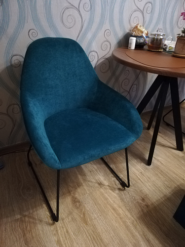 Кресло Kent желтое / линк золото фото покупателя 1