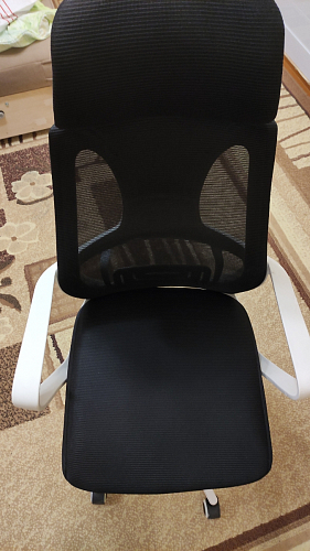 Компьютерное кресло Golem black / white фото покупателя 59