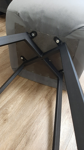 Стул на металлокаркасе Чилли зеленый / белый каркас фото покупателя 216