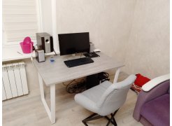 Стол Лота Лофт 120 25 мм сабия / черный матовый фото покупателя 618