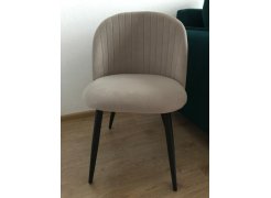 Стул на металлокаркасе Gabi 1 gray / black фото покупателя 668