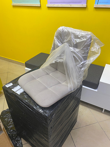 Комплект стульев Чилли 2 шт бежевый / черный фото покупателя 398