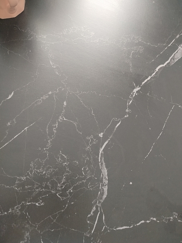 Керамический стол Вилли 140(200)х80 carmen light grey / черный фото покупателя 35