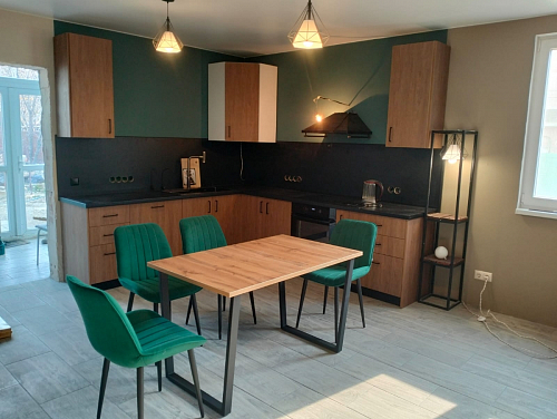 Деревянный стол Лота Лофт 120x75 дуб крафт табачный / черный матовый фото покупателя 716