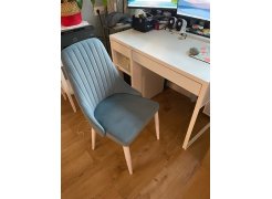 Стул на металлокаркасе Kora green / black фото покупателя 102