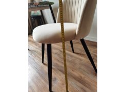 Стул на металлокаркасе Gabi blue / black фото покупателя 811