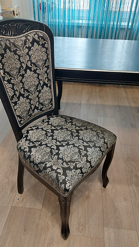 Кресло Клето патина золото / ромб фото покупателя 4