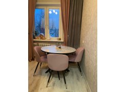 Стул на металлокаркасе Gabi 1 gray / black фото покупателя 83