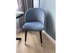 Стул на металлокаркасе Gabi gray / black фото покупателя 644