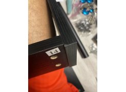 Компьютерный стол Soho black grained / white фото покупателя 1