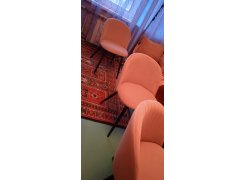 Стул на металлокаркасе Gabi blue / black фото покупателя 649