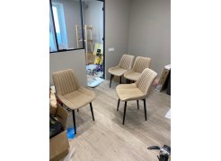 Стул на металлокаркасе Вейв темно-серый / черный фото покупателя 147