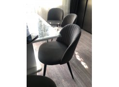 Стул на металлокаркасе Gabi blue / black фото покупателя 622