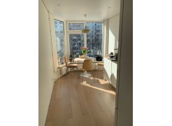 Стеклянный стол Tulip 90 white фото покупателя 7