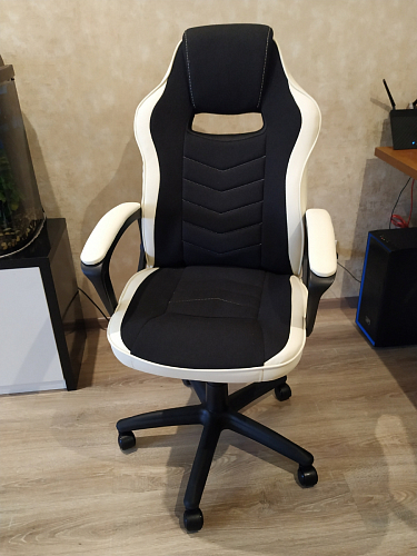 Компьютерное кресло Gamer черное / серое фото покупателя 35