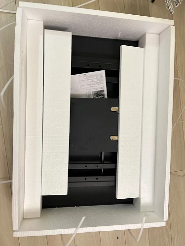 Керамический стол Гардинг 100(130)x70 белый мрамор / черный фото покупателя 22