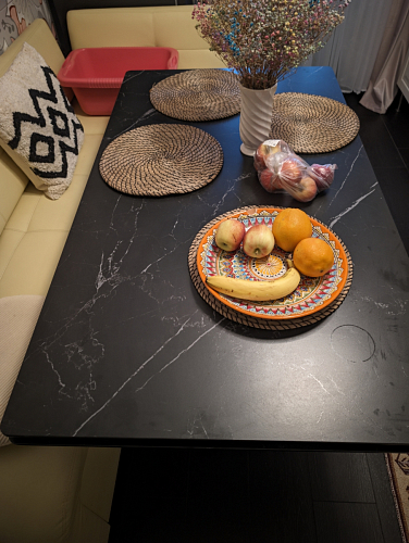 Керамический стол Вилли 140(200)х80 carmen light grey / черный фото покупателя 44