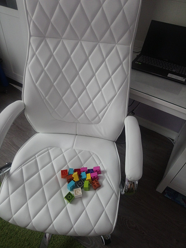 Компьютерное кресло Monte dark grey фото покупателя 2