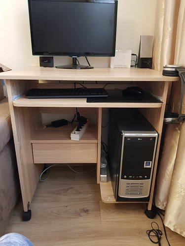 Стол компьютерный КСТ-10.1 бетон фото покупателя 17