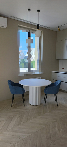 Стол Барел 100 орех кантри / черный фото покупателя 23