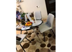 Стул на металлокаркасе Вейв П темно-серый / черный фото покупателя 224