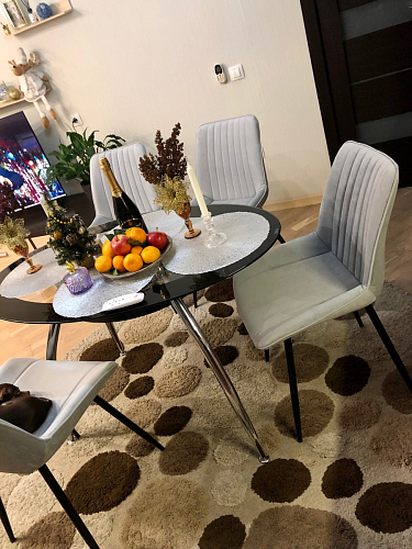 Комплект стульев Седа К 2 шт латте / черный фото покупателя 224