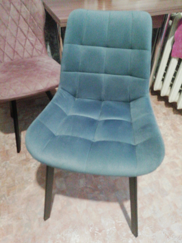 Стул на металлокаркасе Челси бежевый / белый каркас фото покупателя 187