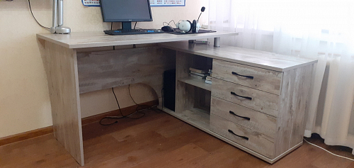 Компьютерный стол КСТ-109Л венге фото покупателя 82