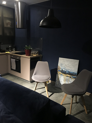 Деревянный стул Bonuss light blue фото покупателя 1