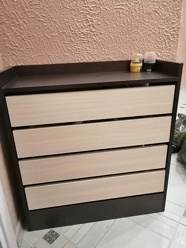 Обувница Ямайка 1 венге / дуб молочный фото покупателя 10