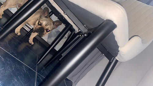 Стул на металлокаркасе Kora gray / black фото покупателя 115