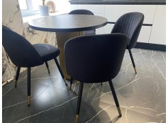 Стул на металлокаркасе Gabi gray / black фото покупателя 617