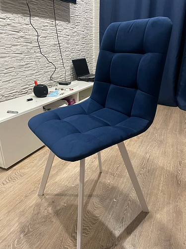 Стул на металлокаркасе Чилли черный / зеленый фото покупателя 1202