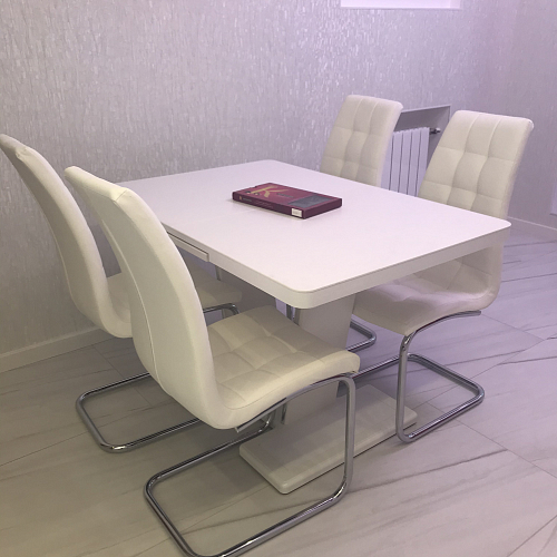 Стул на металлокаркасе LH-37 white(s2) фото покупателя 1