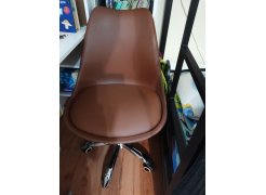 Компьютерное кресло Kolin с подушкой clear / white фото покупателя 388