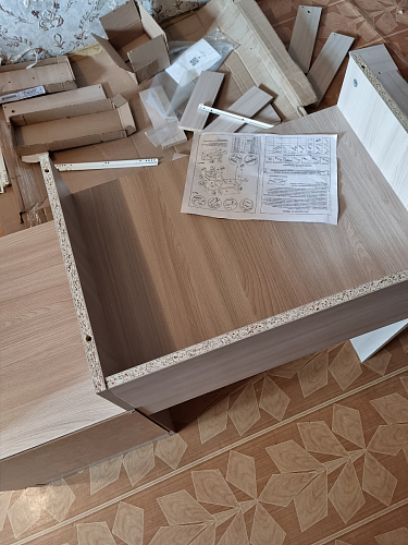 Стол письменный Бриз МДФ волна лайм / ясень светлый фото покупателя 199