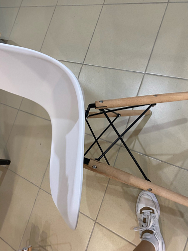 Стул Eames PC-015 белый фото покупателя 415
