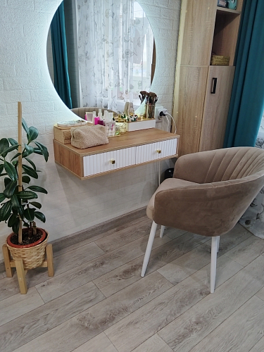 Кресло Корсо темно-серое / белый каркас фото покупателя 13