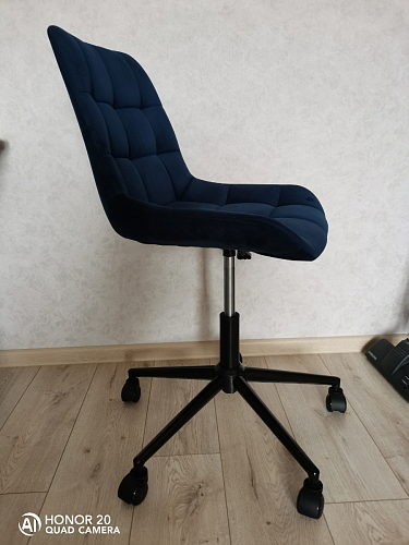 Компьютерное кресло Честер латте / черный фото покупателя 5