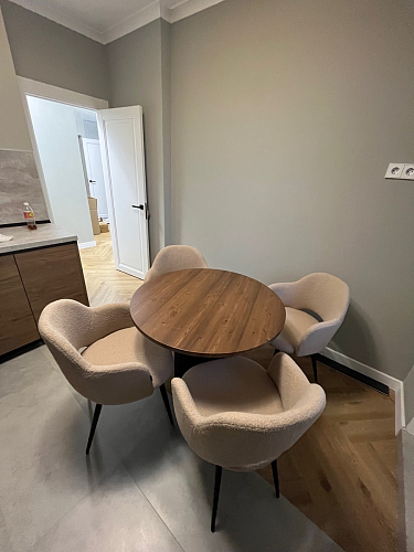 Деревянный стол Барел 89 белый / белый фото покупателя 27