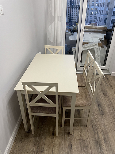 Обеденный комплект Hudson (Хадсон) espresso фото покупателя 25