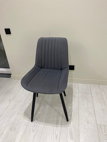 Стул на металлокаркасе Седа К кирпичный / черный фото покупателя 219