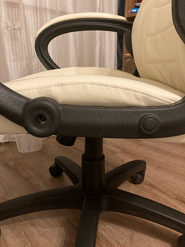 Компьютерное кресло Kadis коричневое / бежевое фото покупателя 38